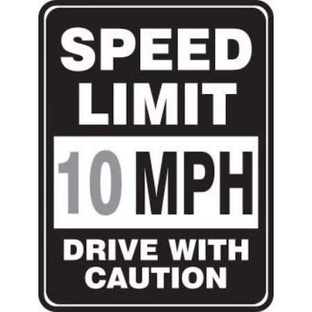 Accuform SPEED LIMIT SIGN SPEED LIMIT  MPH FRR32535RA FRR32535RA